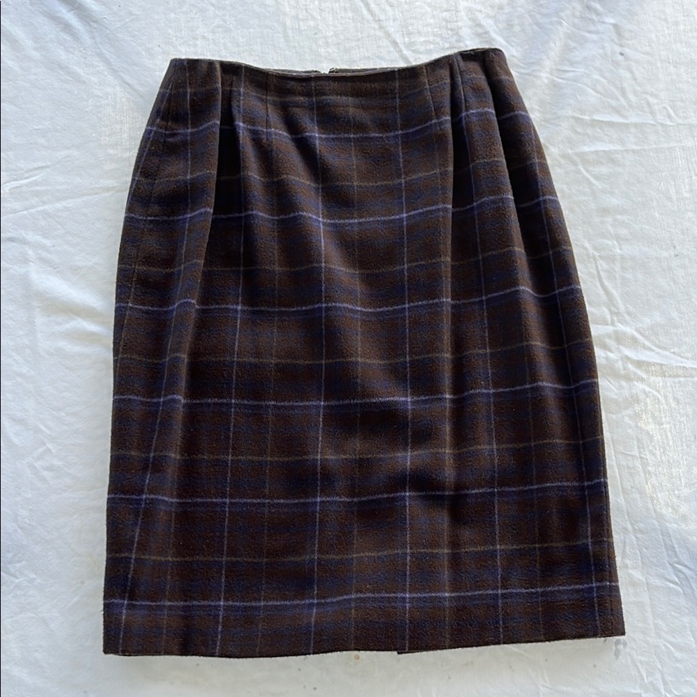 Linda Allard Ellen Tracy 90s Wool Skirt Size 8